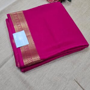 Crepe Silk Saree